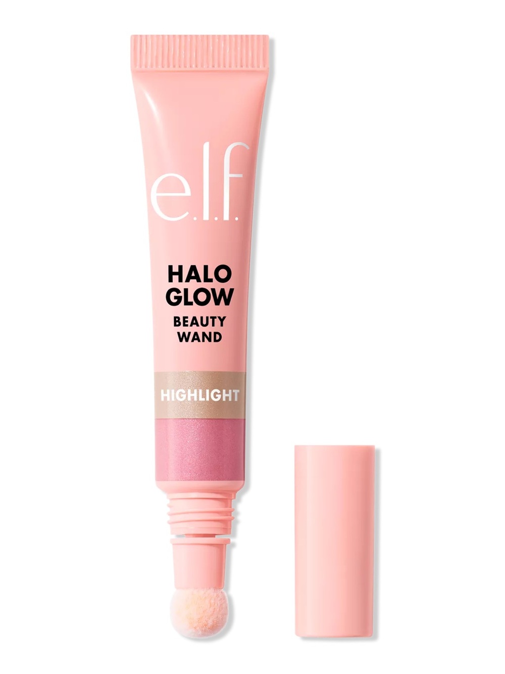 e.l.f. Halo Glow Highlight Beauty Wand - Pink Prism, NEW